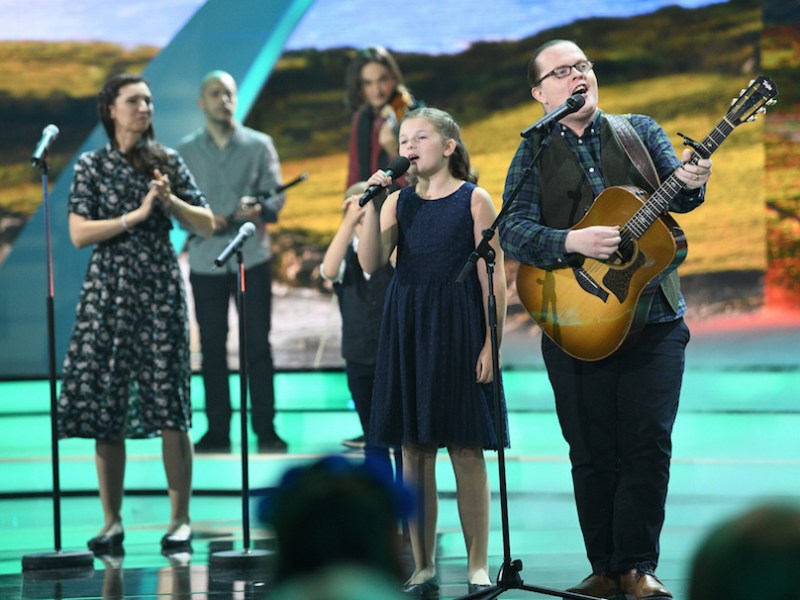 Angelo Kelly und seine Familie