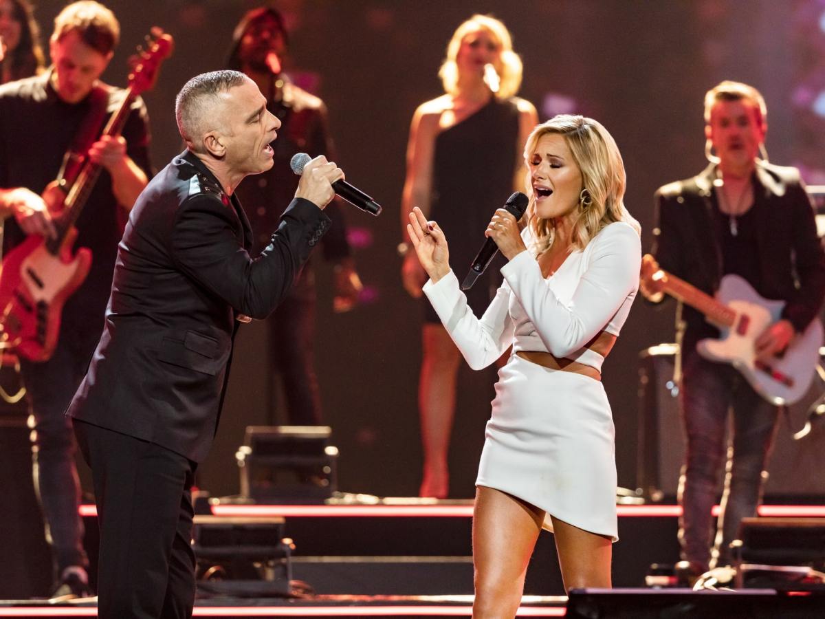 Helene Fischer mit Eros Rammazotti