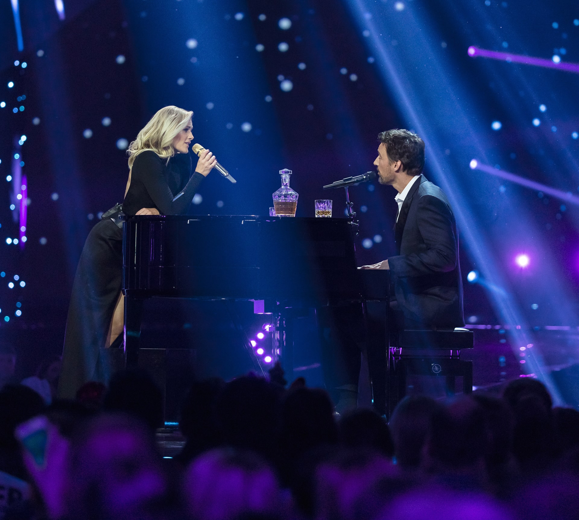 Helene Fischer mit Florian David Fitz