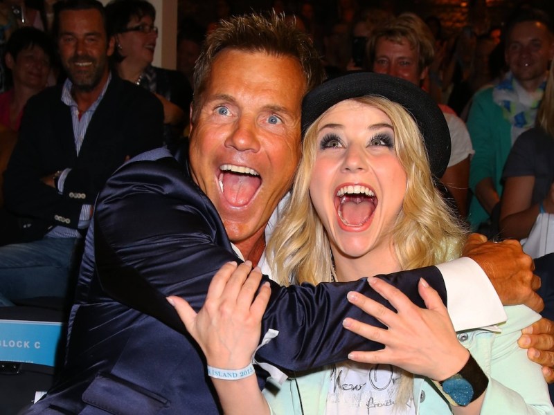 Dieter Bohlen mit Beatrice Egli DSDS Gewinnerin 2013 bei der Fashion Night 2013 von Soccx und Camp David auf Event Island in Berlin-Spandau statt. Mercedes Benz Fashionweek Berlin *** Dieter Bohlen with Beatrice Egli DSDS winner 2013 at the Fashion Night 2013 by Soccx and Camp David at Event Island in Berlin Spandau instead of Mercedes Benz Fashionweek Berlin Copyright: xEventpressxHerrmannx