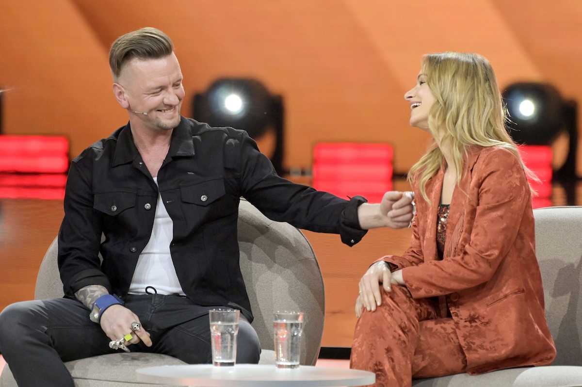 Ben Zucker und Sarah Zucker bei der Aufzeichnung der ARD-Unterhaltungsshow Verstehen Sie SpaâˆšÃ¼ im Studio H in Berlin-Adlershof. Berlin, 23.03.2023 *** Ben Zucker and Sarah Zucker at the recording of the ARD entertainment show Verstehen Sie SpaâˆšÃ¼ at Studio H in Berlin Adlershof Berlin, 23 03 2023 Foto:xF.xKernx/xFuturexImage