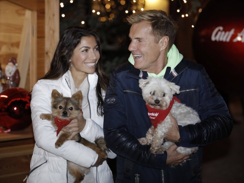 Lebensgef‰hrtin Carina Walz / Vorerˆffnung vom traditionellen Weihnachtsmarkt auf Gut Aiderbichl am 13. November 2018 in Henndorf bei Salzburg / ÷sterreich / *** Dieter Bohlen with Life companion Carina Walz Pre-opening from traditional Christmas market at well Aiderbichl on 13 November 2018 in Henndorf at Salzburg Austria Copyright: xVISTAPRESSx/xG.Chlebarov