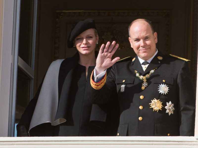 Charlene und Fürst Albert