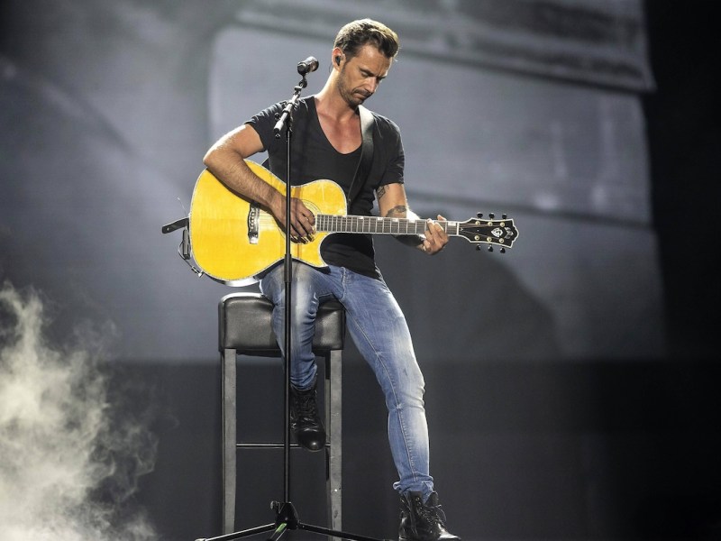 Florian Silbereisen in der Liveshow Das groﬂe Schlagerfest - Die Party des Jahres 2018 in der TUI Arena. Hannover, 26.04.2019 *** Florian Silbereisen in the live show Das groﬂe Schlagerfest The party of the year 2018 in the TUI Arena Hannover 26 04 2019 Foto:xU.xStammx/xFuturexImage
