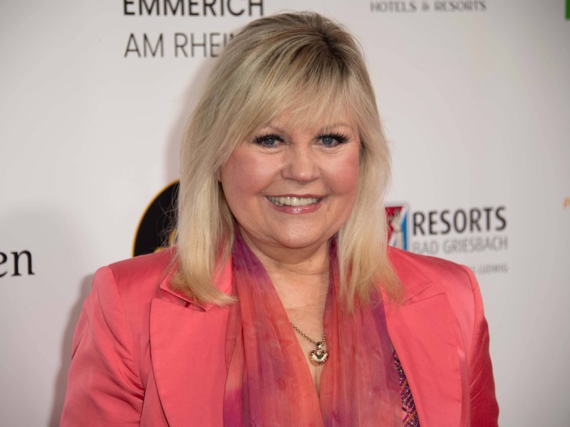 Gaby BAGINSKY, Saengerin, Roter Teppich, Red Carpet Show, Ankunft, arrival, Die Goldene Sonne 2023, am 22.04.2023 im Wunderland Kalkar, *** Gaby BAGINSKY, singer, red carpet, red carpet show, arrival, arrival, The Golden Sun 2023, on 22 04 2023 at Wunderland Kalkar,