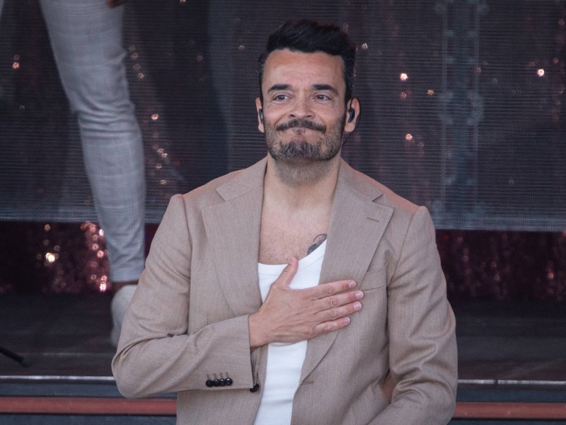 Entertainer und S‰nger Giovanni Zarrella tritt mit seiner Show Eine italienische Sommernacht in den G‰rten der Welt auf. 13.6.2024, Berlin, Deutschland *** Entertainer and singer Giovanni Zarrella performs his show An Italian Summer Night in the Gardens of the World 13 6 2024, Berlin, Germany kreativmedia_zarrella_45