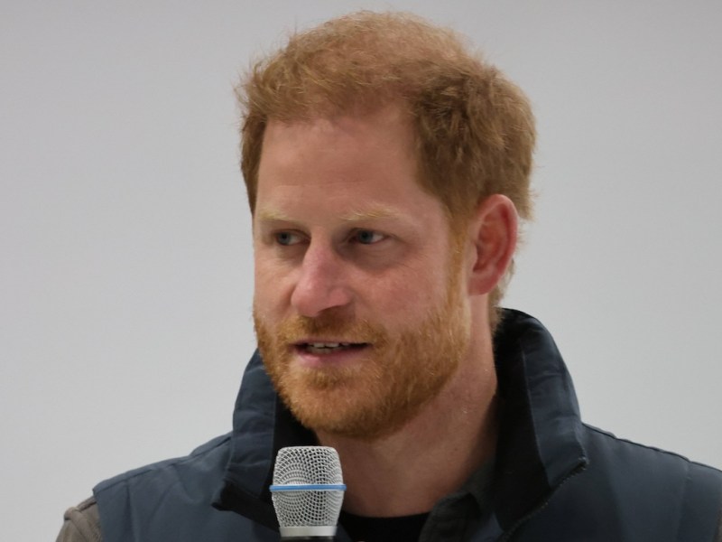 16/02/2024. Vancouver, Canada. Prince Harry and Meghan Markle, the Duke and Duchess of Sussex, at a curling centre in Vancouver, Canada, on the third day of the one year to go events for next years Invictus Games.