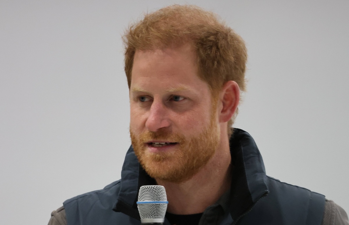 16/02/2024. Vancouver, Canada. Prince Harry and Meghan Markle, the Duke and Duchess of Sussex, at a curling centre in Vancouver, Canada, on the third day of the one year to go events for next years Invictus Games.