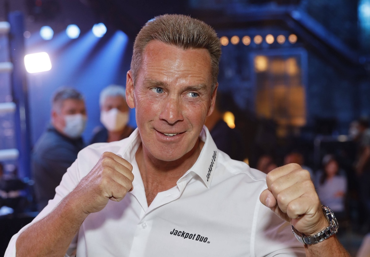 J¸rgen Milski beim 1. Kampfabend von Das groﬂe SAT. Promiboxen in Die Halle Tor 2. Kˆln, 18.09.2020 *** J¸rgen Milski at the 1 fight evening of Das groﬂe SAT Promiboxen in Die Halle Tor 2 Cologne, 18 09 2020 Foto:xC.xHardtx/xFuturexImage