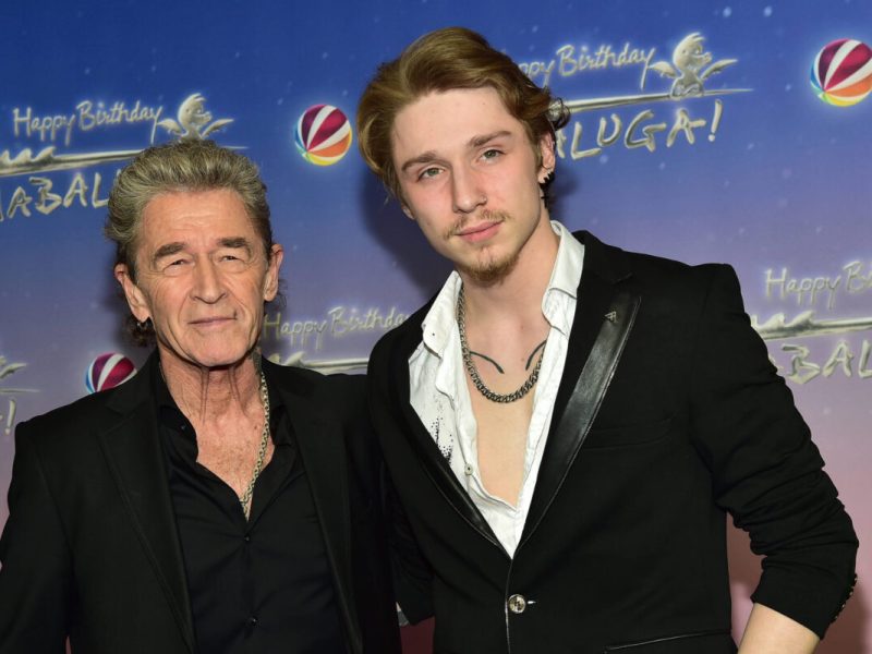 Peter Maffay mit Sohn, Yaris Makkay
