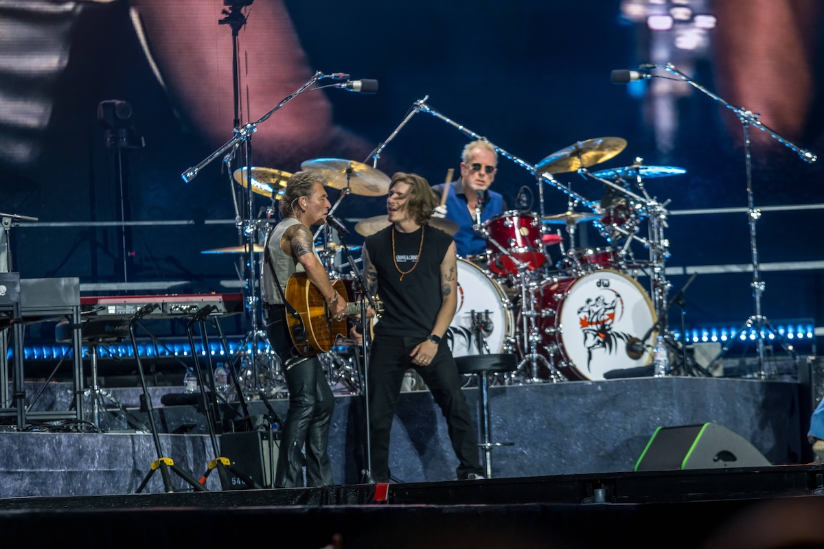 Das letzte Konzert der Abschiedstour von Peter Maffay Peter Makkay, 1949 in der Leipziger Red Bull Arena Zentralstadion. Band: Peter Keller - Gitarre JB Meyers - Gitarre Pascal Kravetz Keyboard und mehr Ken Taylor - Bass Bertram Engel Drums Frank Mead - Saxophon Tom Beek Saxophon Jan van Duikeren - Trompete Background Gesang: Charlie Klauser plus diverse Instrumente Yaris Makkay Leon Taylor Linda Teodosiu Hier mir Special Guest Anastacia Anastacia Lyn Newkirk, 1968 Peter Maffay Abschiedstour *** The last concert of Peter Maffays farewell tour Peter Makkay, 1949 in Leipzigs Red Bull Arena Zentralstadion Band Peter Keller Guitar JB Meyers Guitar Pascal Kravetz Keyboard and more Ken Taylor Bass Bertram Engel Drums Fra