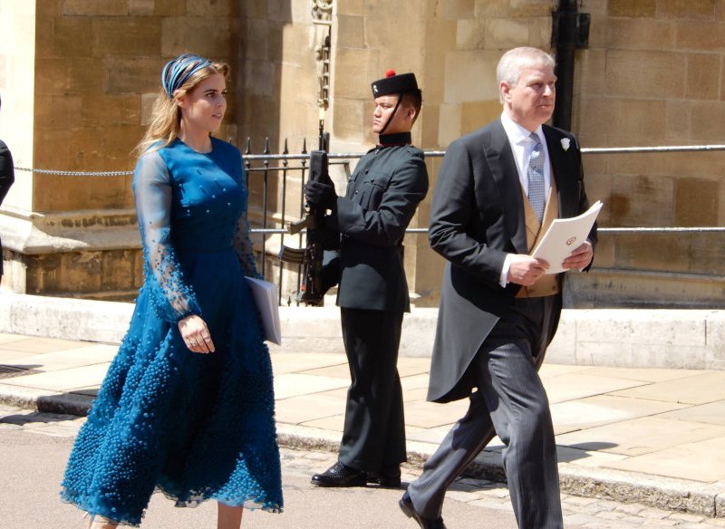 PrinzAndrew mit Tochter Prinzessin Beatrice
