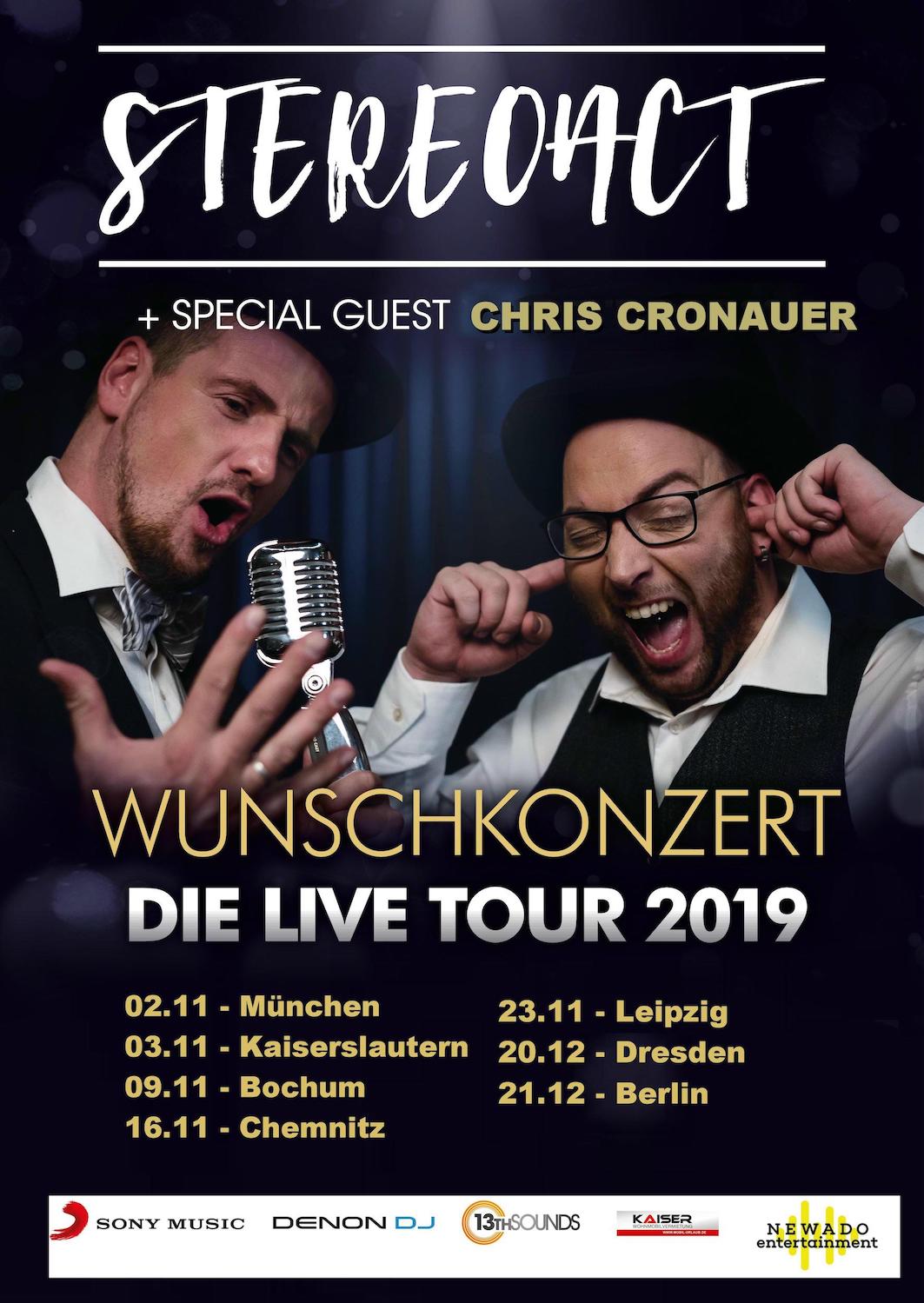 Stereoact geht auf große Tournee!