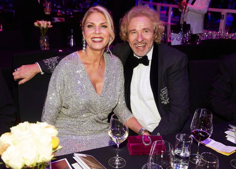 Thomas Gottschalk mit Freundin Karina Mroß