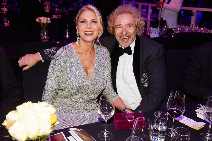 Thomas Gottschalk mit Freundin Karina Mroß