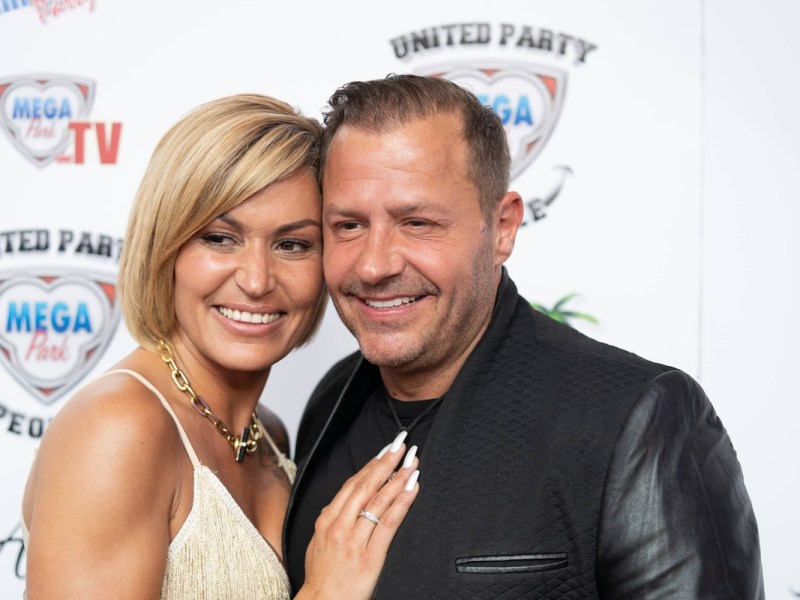 Mega Park Saison Opening 2019 - Willi Herren mit Ehefrau Jasmin Herren;Mega Park Saison Opening 2019 -, Mallorca Mallorca Spanien Playa de Palma *** Mega Park Season Opening 2019 Willi Herren with wife Jasmin Herren Mega Park Season Opening 2019 Mallorca Mallorca Spain Playa de Palma