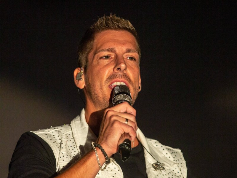 Holzappel Schlagers‰nger Norman Langen beim Konzert am 15.08.2021 in Holzappel. *** Holzappel pop singer Norman Langen at the concert on 15 08 2021 in Holzappel Copyright: xGerhardxWingenderx/xEibner-Pressefotox EP_GWR