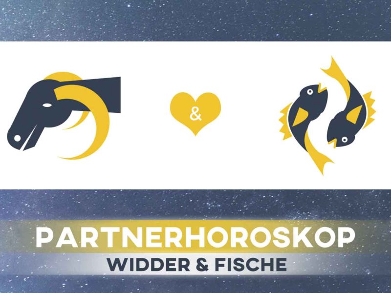 Sternzeichen Widder und Fische