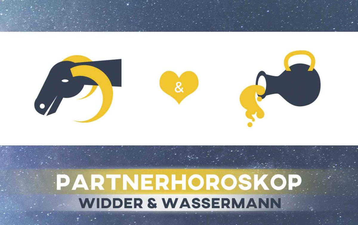 Sternzeichen Widder und Wassermann