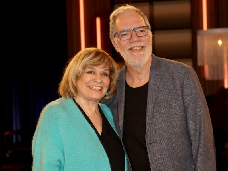 Kölner Treff am 21.03.2024 im WDR Studio BS 2 in Köln Mary Roos und Wolfgang Trepper zu Gast in der WDR Talkshow Kölner Treff am 21.03.2024 in Köln. *** Kölner Treff on 21 03 2024 at WDR Studio BS 2 in Cologne Mary Roos and Wolfgang Trepper as guests on the WDR talk show Kölner Treff on 21 03 2024 in Cologne xTSx