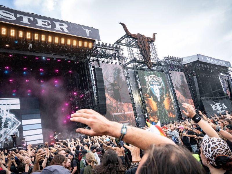 Wacken Open Air - Festival 2025 - WOA - 2025 - Blick auf das Festivalgelände - icensed for editorial use only. Not permitted for use in commercial products, including books, calendars or merchandise. Nur für redaktionelle Nutzung. Keine Verwendung in kommerziellen Produkten, einschließlich Büchern, Kalendern oder Merchandising.;Wacken Open Air - Festival 2025 - WOA - 2025 - Blick auf das Festivalgelände, Wacken Schleswig-Holstein Deutschland Festivalgelände *** Wacken Open Air Festival 2025 WOA 2025 View of the festival site icensed for editorial use only Not permitted for use in commercial products, including books, calendars or merchandise For editorial use only No use in commercial products, including books, calendars or merchandis